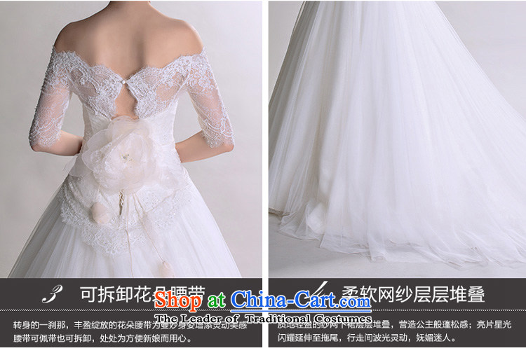 A lifetime of 2015 New Autumn Korean word shoulder lace in luxury long tail cuff advanced customization wedding 401501322  30 Day White 155/80A pre-sale picture, prices, brand platters! The elections are supplied in the national character of distribution, so action, buy now enjoy more preferential! As soon as possible.