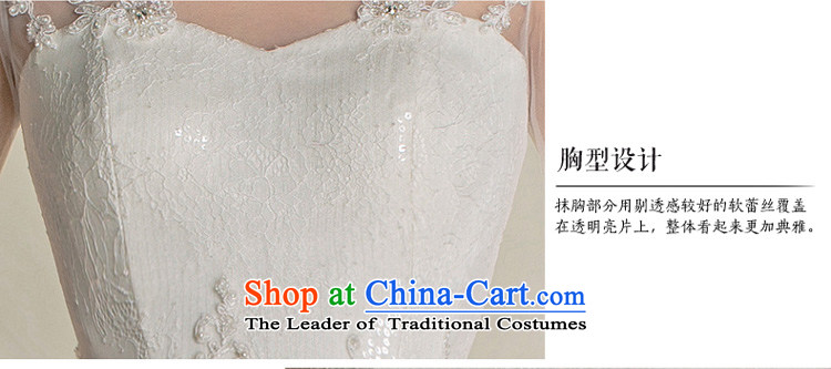 The Bride Wedding 2015 new) cuff wedding word shoulder tail graphics thin small Korean version of large code 40151058 wedding lace white strap 165/88A 30 days pre-sale picture, prices, brand platters! The elections are supplied in the national character of distribution, so action, buy now enjoy more preferential! As soon as possible.