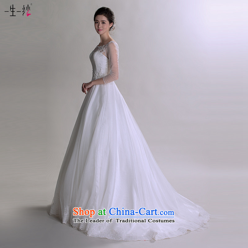 The Bride Wedding 2015 new) cuff wedding word shoulder tail graphics thin small Korean version of large code 40151058 wedding lace white strap 165/88A 30 days pre-sale, a Lifetime yarn , , , shopping on the Internet