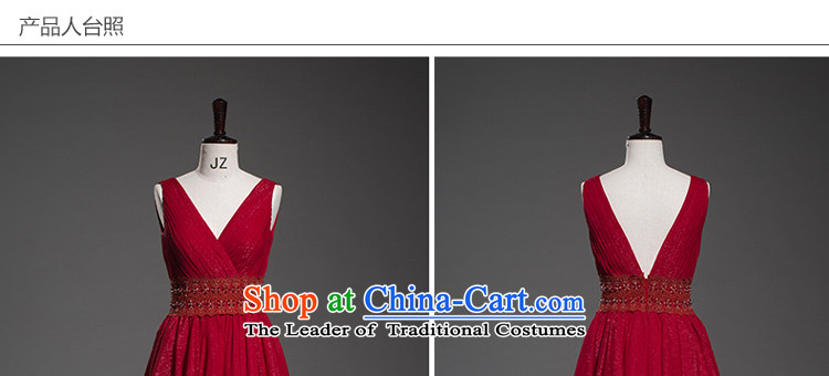 2015 new bride short of bows services fall V-Neck shoulders wedding banquet small dress dresses 402201242  160/84A red thirtieth day pre-sale picture, prices, brand platters! The elections are supplied in the national character of distribution, so action, buy now enjoy more preferential! As soon as possible.