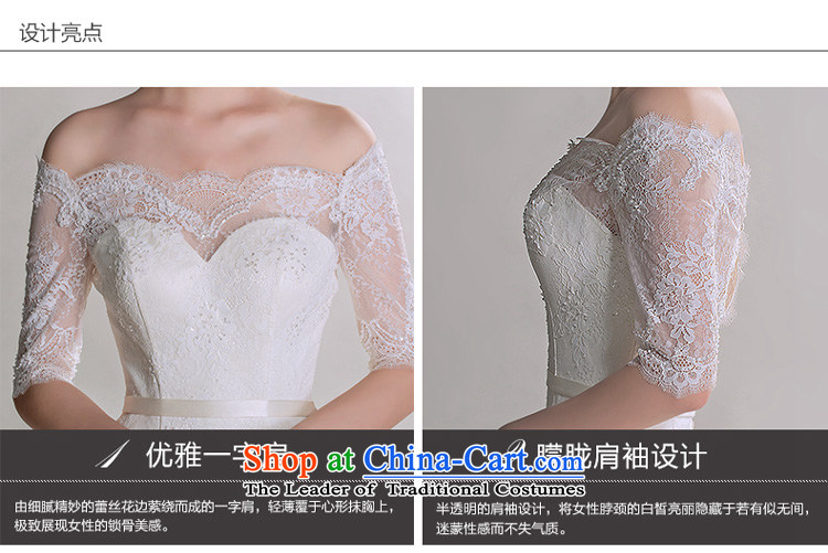 A lifetime of 2015 autumn the new Korean word lace shoulder and chest crowsfoot Sau San video thin advanced customization wedding 401501323 30 Day White 175/96A pre-sale picture, prices, brand platters! The elections are supplied in the national character of distribution, so action, buy now enjoy more preferential! As soon as possible.