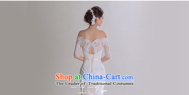 A lifetime of 2015 autumn the new Korean word lace shoulder and chest crowsfoot Sau San video thin advanced customization wedding 401501323 30 Day White 175/96A pre-sale picture, prices, brand platters! The elections are supplied in the national character of distribution, so action, buy now enjoy more preferential! As soon as possible.