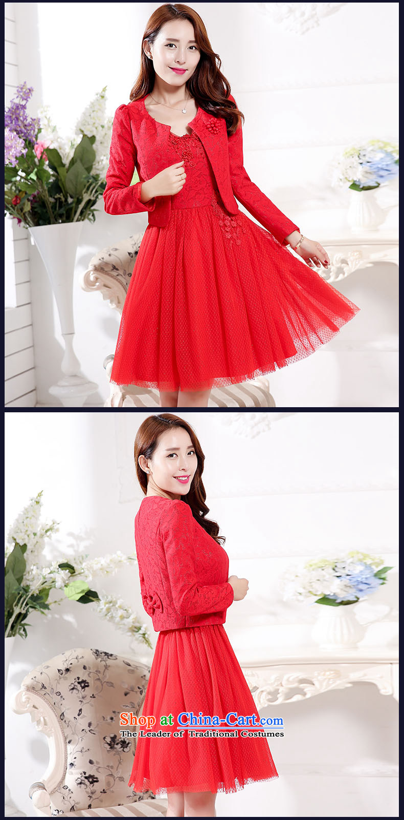 In accordance with the check spring and fall 2015 Red bride replacing dresses summer marriage the lift mast bows bridesmaid dress lace kit skirt two kits red XXL picture, prices, brand platters! The elections are supplied in the national character of distribution, so action, buy now enjoy more preferential! As soon as possible.