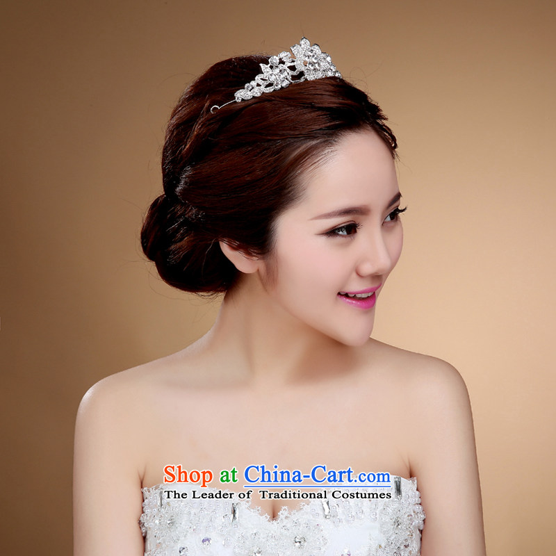 2015 new bride Crown Head Ornaments was adorned with western water marriage drill for ornaments wedding jewelry accessories J, to sound (dayinni ni) , , , shopping on the Internet