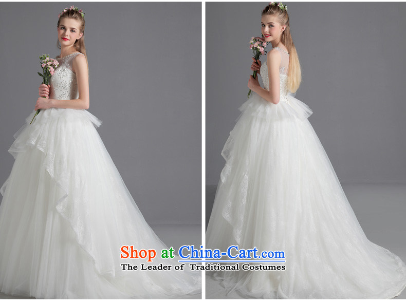 The bride wedding dresses shoulders small trailing 2015 new autumn and winter Korean style large graphics thin princess bon bon skirt wedding White M pictures, prices, brand platters! The elections are supplied in the national character of distribution, so action, buy now enjoy more preferential! As soon as possible.