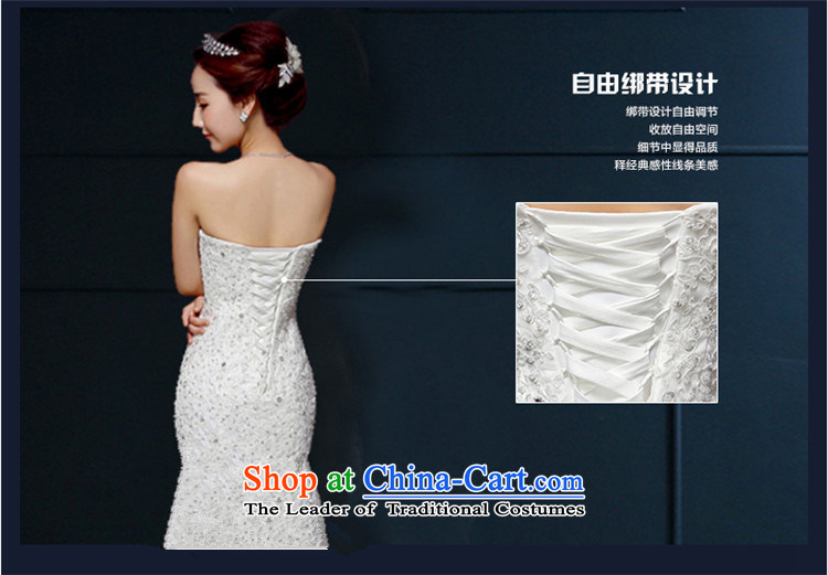 2015 Long dresses HUNNZ lace elegant anointed chest Foutune of spring and summer wedding bride Sau San White M picture, prices, brand platters! The elections are supplied in the national character of distribution, so action, buy now enjoy more preferential! As soon as possible.