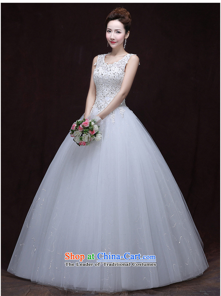 2015 Long one HUNNZ field shoulder palace replacing sleeveless shawl straps) Bride wedding white S picture, prices, brand platters! The elections are supplied in the national character of distribution, so action, buy now enjoy more preferential! As soon as possible.