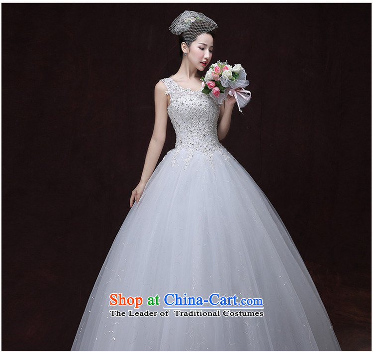 2015 Long one HUNNZ field shoulder palace replacing sleeveless shawl straps) Bride wedding white S picture, prices, brand platters! The elections are supplied in the national character of distribution, so action, buy now enjoy more preferential! As soon as possible.