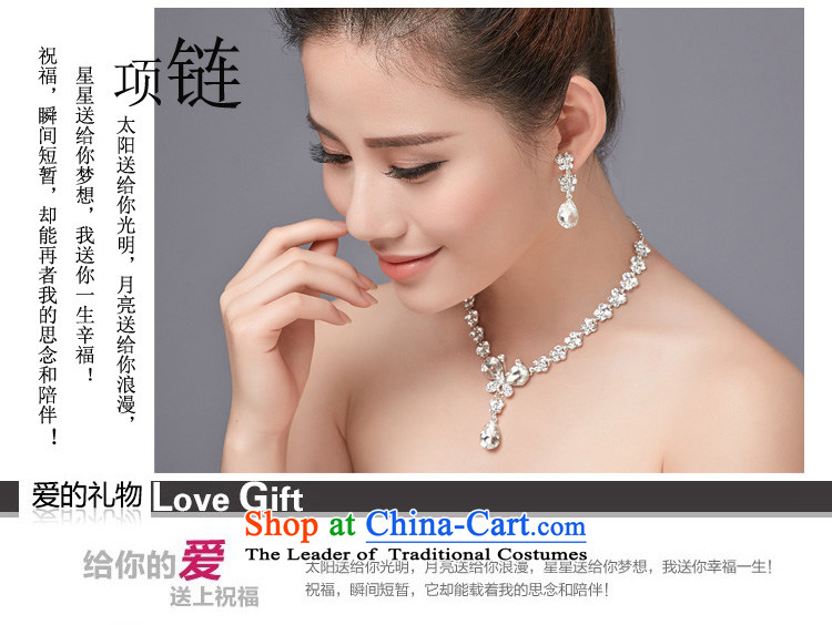 Lan-yi marriages jewelry autumn new Korean wedding dresses accessories Head Ornaments Crown necklace earrings three piece Ear Clip earrings kit autumn new picture, prices, brand platters! The elections are supplied in the national character of distribution, so action, buy now enjoy more preferential! As soon as possible.
