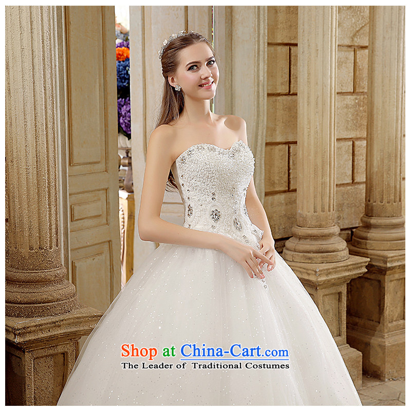 The beautiful yarn and chest to court wedding hand drill with luxury brides Sau San wedding wedding lace strap video thin and the factory outlets of the new package of beautiful white-XL, yarn (nameilisha) , , , shopping on the Internet