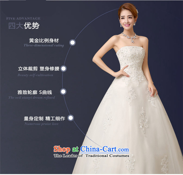 2015 Long White HUNNZ bon bon skirts and chest Korean back sleeveless minimalist bride wedding white picture, prices, S brand platters! The elections are supplied in the national character of distribution, so action, buy now enjoy more preferential! As soon as possible.