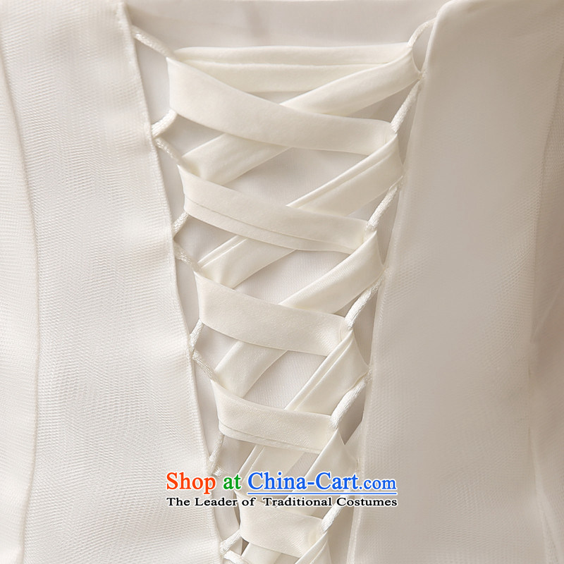 The new 2015 HANNIZI spring and summer stylish bon bon skirt sleeveless straps and chest minimalist Sau San bride wedding XXL, white, Gigi Lai (hannizi won) , , , shopping on the Internet