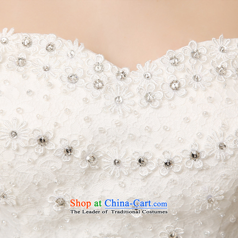 The new 2015 HANNIZI spring and summer stylish bon bon skirt sleeveless straps and chest minimalist Sau San bride wedding XXL, white, Gigi Lai (hannizi won) , , , shopping on the Internet
