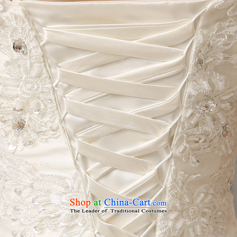 2015 new stylish HANNIZI marriages white wedding minimalist Sau San lace Princess Skirt holding white L, Korea, Gigi Lai (hannizi) , , , shopping on the Internet
