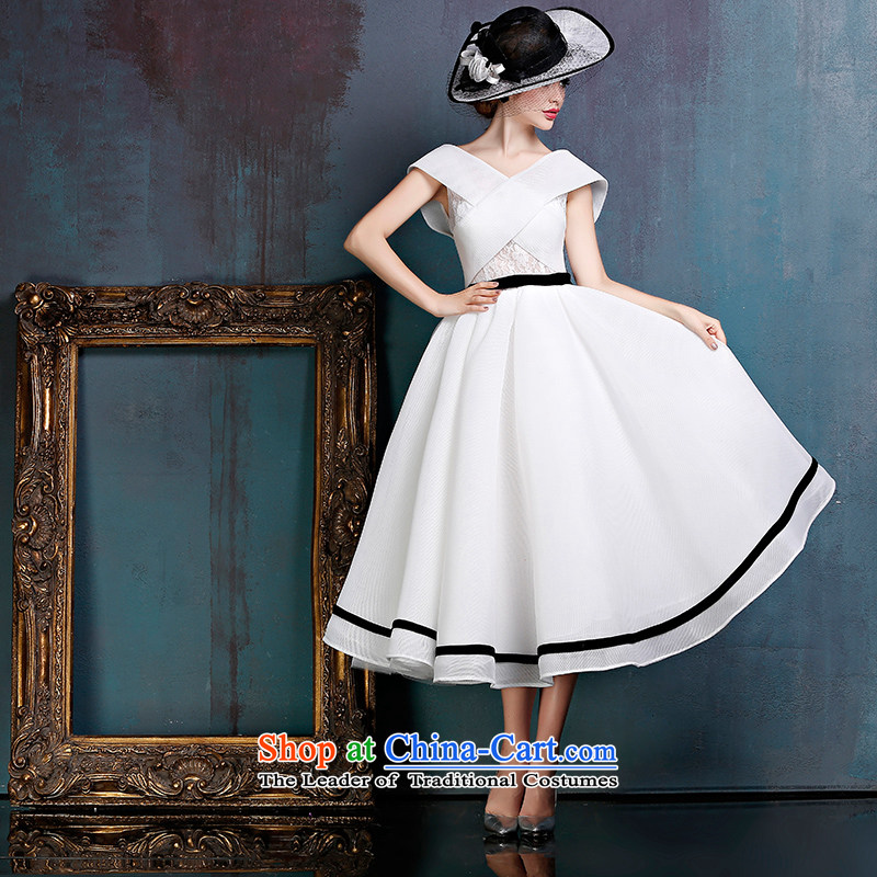 Sin Sin Kai edge bride banquet evening dresses 2015 European site new retro shoulders in long stage performance services white tailored, Sin Sin Introduction , , , shopping on the Internet