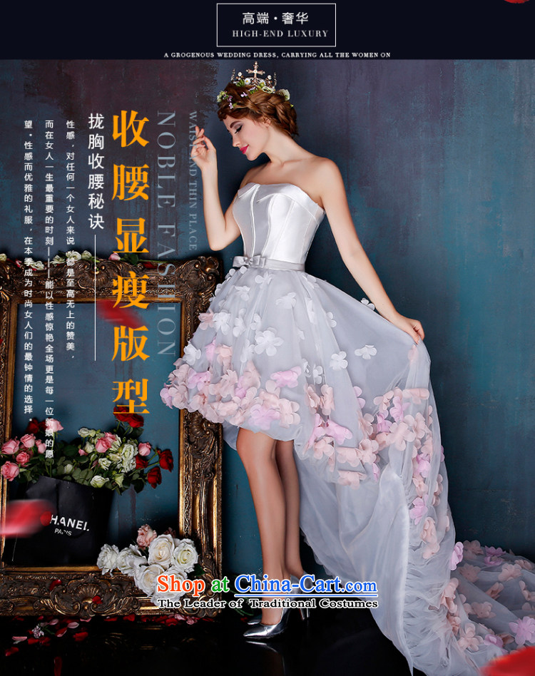 Sin Sin Kai edge flowers 2015 new wiping the chest after short tails will birthday party video thin evening dresses Xia after short tails L picture, prices, brand platters! The elections are supplied in the national character of distribution, so action, buy now enjoy more preferential! As soon as possible.