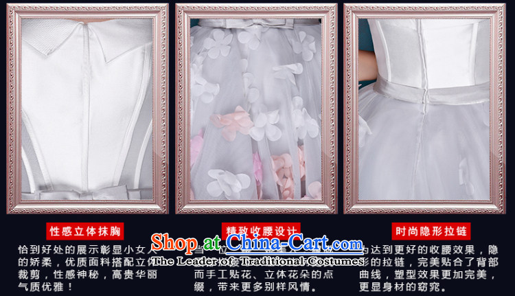 Sin Sin Kai edge flowers 2015 new wiping the chest after short tails will birthday party video thin evening dresses Xia after short tails L picture, prices, brand platters! The elections are supplied in the national character of distribution, so action, buy now enjoy more preferential! As soon as possible.