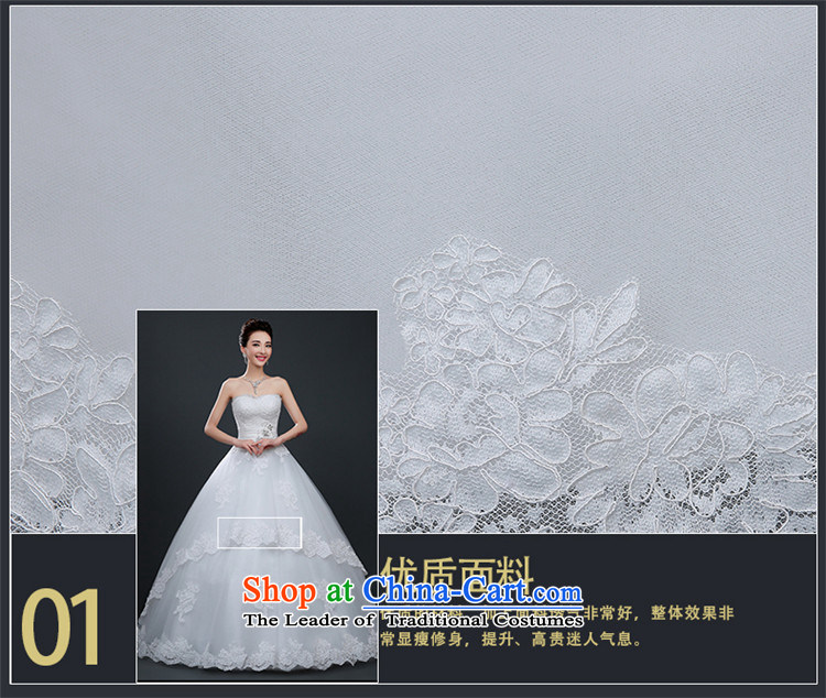 The tie with 2015 HUNNZ chest OSCE root yarn bride white marriage wedding dress shoring Princess Korean minimalist white L, pictures, prices, brand platters! The elections are supplied in the national character of distribution, so action, buy now enjoy more preferential! As soon as possible.