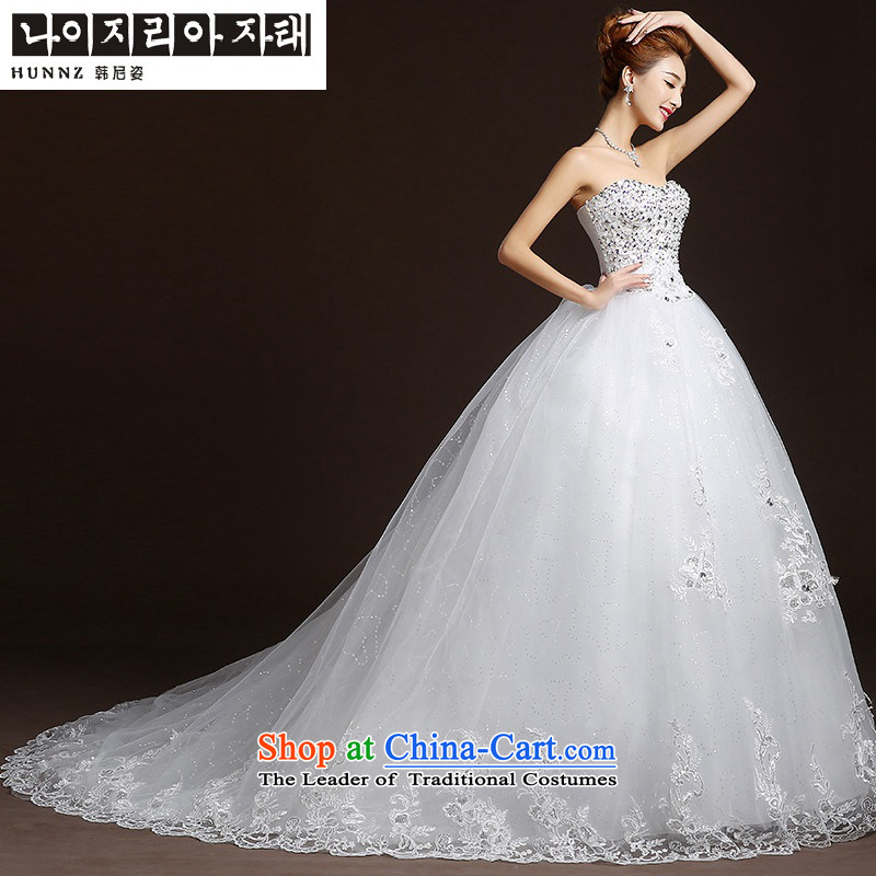 Hannizi 2015 stylish and simple large Sau San tie lace Korean style with white wedding bride chest XL, Korea, Gigi Lai (hannizi) , , , shopping on the Internet
