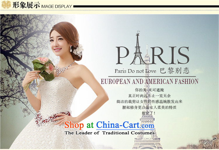 The new 2015 HUNNZ spring and summer Korean bon bon skirt gauze, straps sleeveless anointed chest bride wedding pictures, price White XXL platters, brand! The elections are supplied in the national character of distribution, so action, buy now enjoy more preferential! As soon as possible.