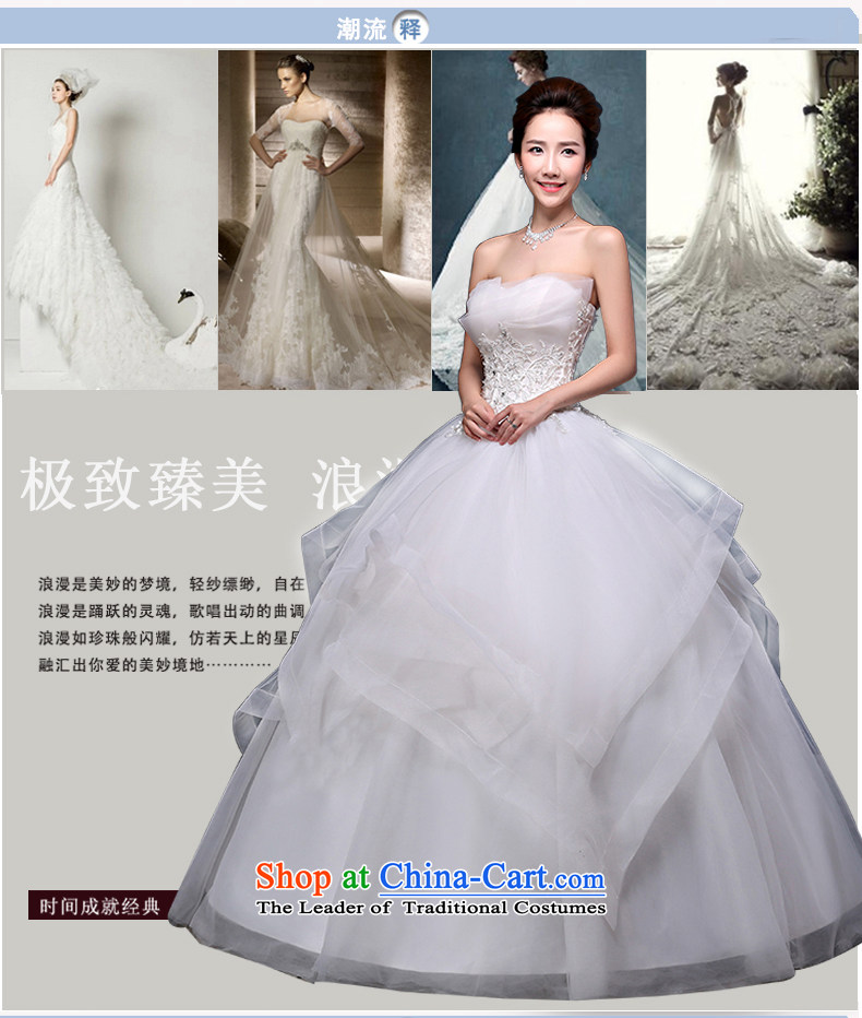 Embroidered is by no means a bride wedding dresses in the summer and autumn of 2015, new marriages stylish anointed chest lace to align the minimalist Korean bon bon skirt White XXL picture, prices, brand platters! The elections are supplied in the national character of distribution, so action, buy now enjoy more preferential! As soon as possible.