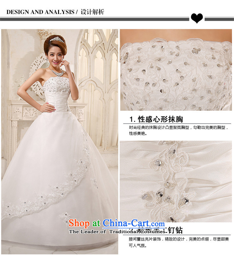 Hannizi 2015 stylish and simple large Sau San Korean OSCE root yarn straps and chest bride White XXL pictures wedding, prices, brand platters! The elections are supplied in the national character of distribution, so action, buy now enjoy more preferential! As soon as possible.
