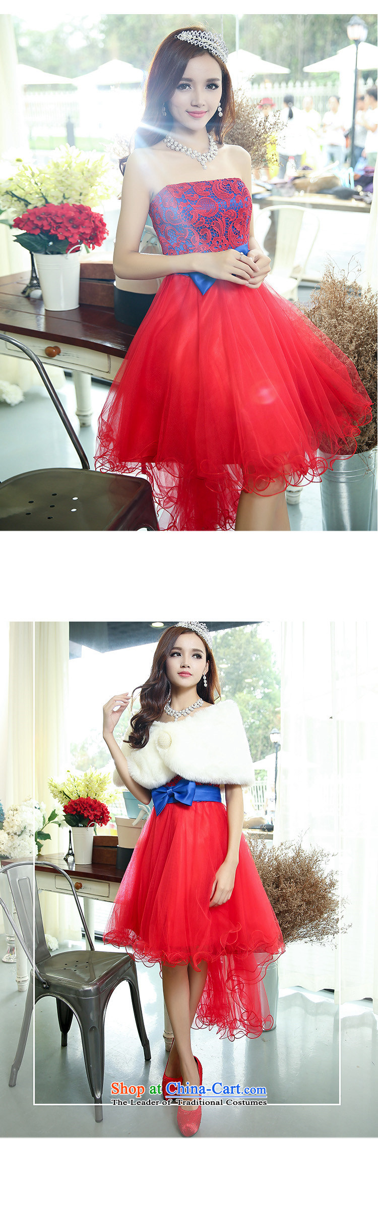 Morcar Connie snow fall 2015 for women Korean anointed chest-tail Princess Bride skirt bridesmaid lace wedding dress women small Sau San dovetail pink dresses M picture, prices, brand platters! The elections are supplied in the national character of distribution, so action, buy now enjoy more preferential! As soon as possible.