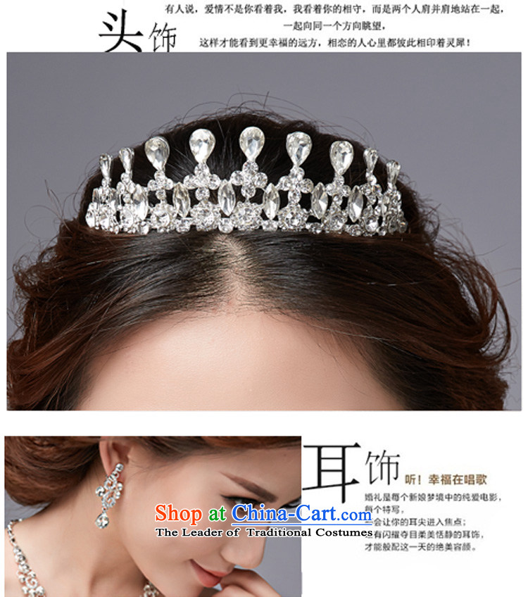 In 2015, Friends bride wedding dresses accessories Korean brides Crown Head Ornaments necklaces, earrings Ear Clip Kits wedding dress accessory kit three new pictures, Autumn price, brand platters! The elections are supplied in the national character of distribution, so action, buy now enjoy more preferential! As soon as possible.