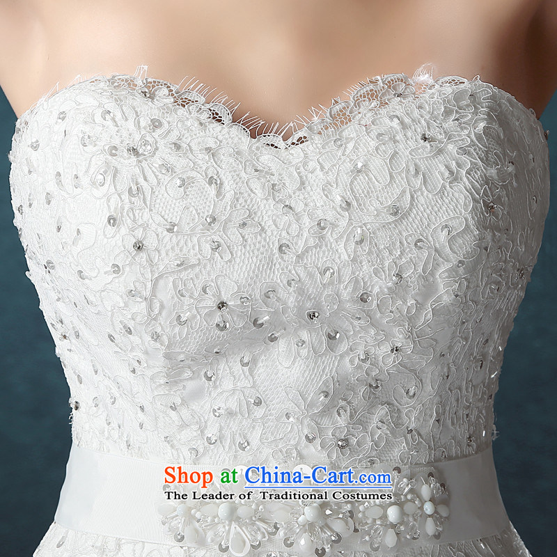 Hunnz long-won by 2015 and chest straps is simple and stylish large Sau San bride wedding white L,HUNNZ,,, shopping on the Internet
