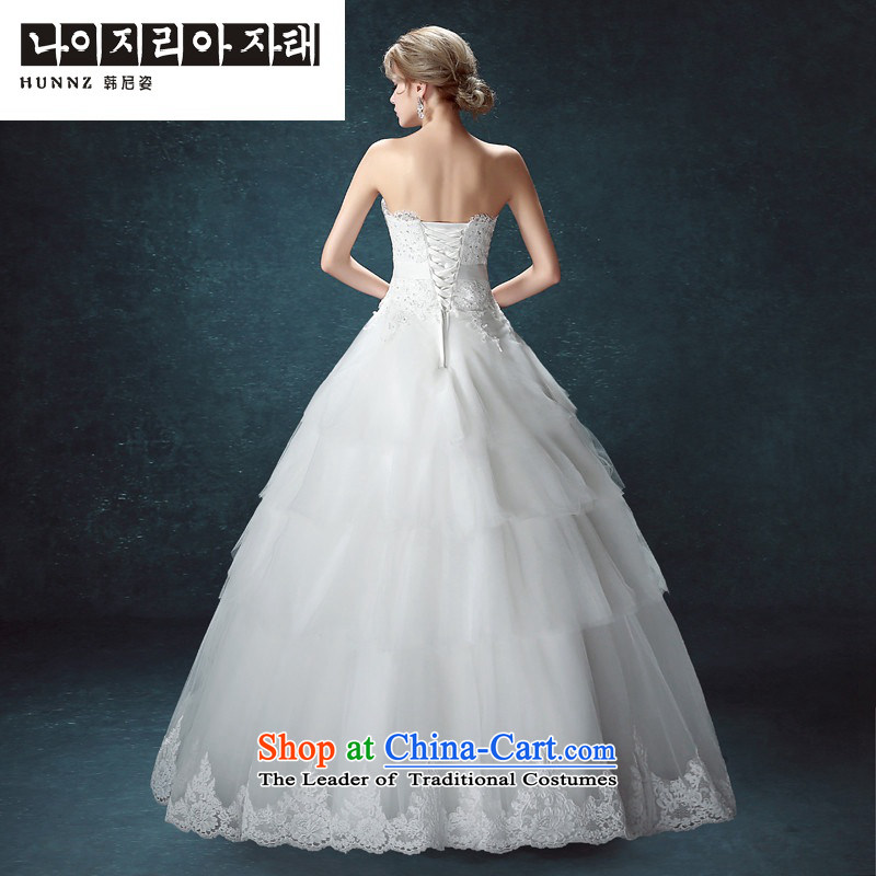 Hannizi 2015 stylish and simple large Sau San tie with Chest Korean brides wedding White M Won, Gigi Lai (hannizi) , , , shopping on the Internet