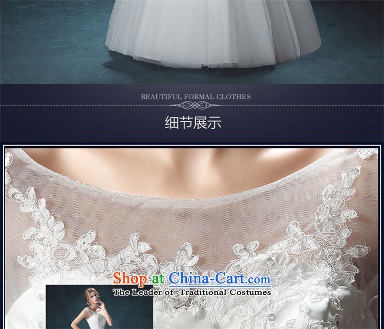 2015 Long one HUNNZ field shoulder strap style palace is simple and stylish large Sau San bride White XXL pictures wedding, prices, brand platters! The elections are supplied in the national character of distribution, so action, buy now enjoy more preferential! As soon as possible.