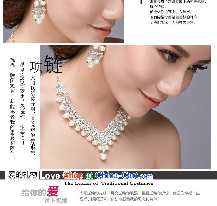 In 2015, the Korean-style Yi new bride Head Ornaments Crown necklace earrings three piece marriage wedding dresses Accessories Kit Ear Clip, necklaces earrings picture, prices, brand platters! The elections are supplied in the national character of distribution, so action, buy now enjoy more preferential! As soon as possible.