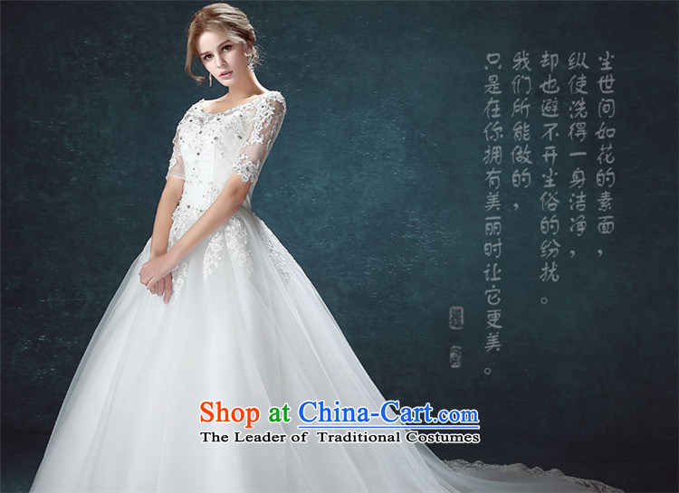 2015 Long dresses HUNNZ slotted shoulder the new simple and stylish large Korean straps wedding bride trailing S picture, prices, brand platters! The elections are supplied in the national character of distribution, so action, buy now enjoy more preferential! As soon as possible.