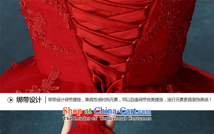 2015 Long one HUNNZ field shoulder straps bon bon skirt Korean style is simple and stylish bride Sau San wedding red XXL picture, prices, brand platters! The elections are supplied in the national character of distribution, so action, buy now enjoy more preferential! As soon as possible.