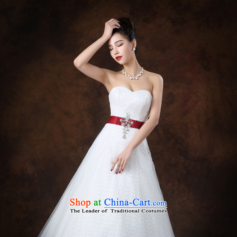 The Syrian Arab Republic 2015 Fall Time Korean, Japanese, and ROK bride video thin wiping the chest A skirt A swing wedding straps embroidery Phoenix align to wedding XXL, winter time Syrian shopping on the Internet has been pressed.