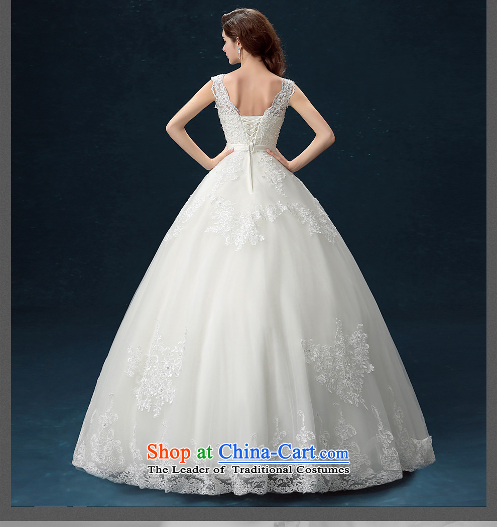 Jiang wedding dresses seal 2015 autumn and winter Korean shoulders wedding dress skirt girl brides white lace align to bind with bon bon skirt in Sau San waist wedding female white L picture, prices, brand platters! The elections are supplied in the national character of distribution, so action, buy now enjoy more preferential! As soon as possible.
