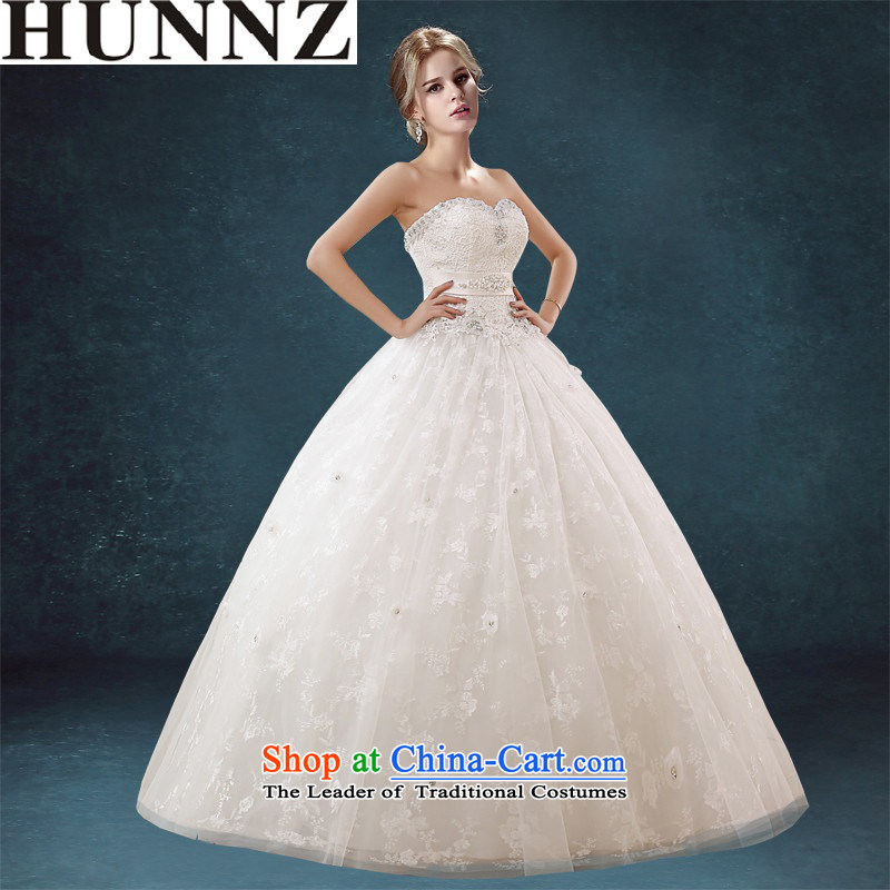 Hunnz 2015 bon bon skirt straps and chest Korean lace minimalist spring and summer new bride wedding white XL,HUNNZ,,, shopping on the Internet