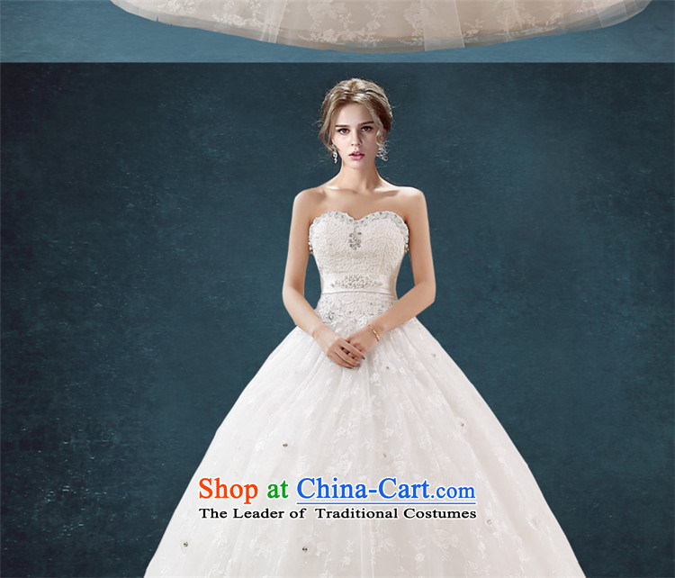 Hannizi 2015 Chic simplicity and chest straps Sau San bon bon skirt white bride wedding White M pictures, prices, brand platters! The elections are supplied in the national character of distribution, so action, buy now enjoy more preferential! As soon as possible.