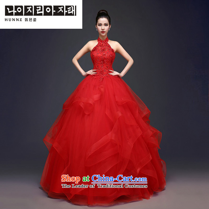 Hannizi 2015 Chic simplicity, Sau San attached also red trendy bride wedding band of Korea Red XXL, Gigi Lai (hannizi) , , , shopping on the Internet