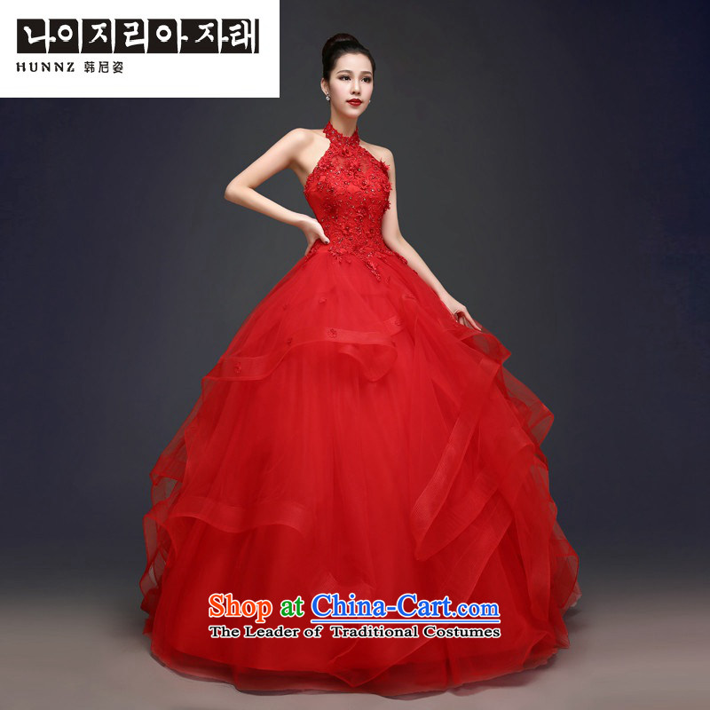 Hannizi 2015 Chic simplicity, Sau San attached also red trendy bride wedding band of Korea Red XXL, Gigi Lai (hannizi) , , , shopping on the Internet