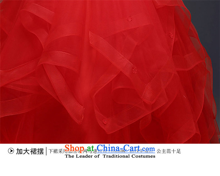 2015 Hang history HUNNZ trendy red bon bon skirt the strap is simple and stylish bride wedding pictures, price L RED, brand platters! The elections are supplied in the national character of distribution, so action, buy now enjoy more preferential! As soon as possible.