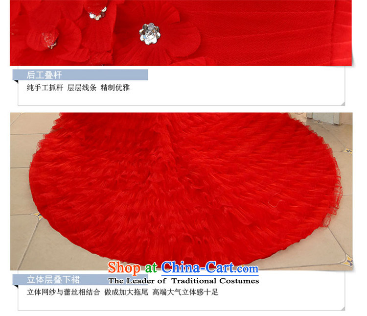 Hannizi 2015 stylish and simple bind Sau San with long tail palace style bride wedding red tail XXL picture, prices, brand platters! The elections are supplied in the national character of distribution, so action, buy now enjoy more preferential! As soon as possible.