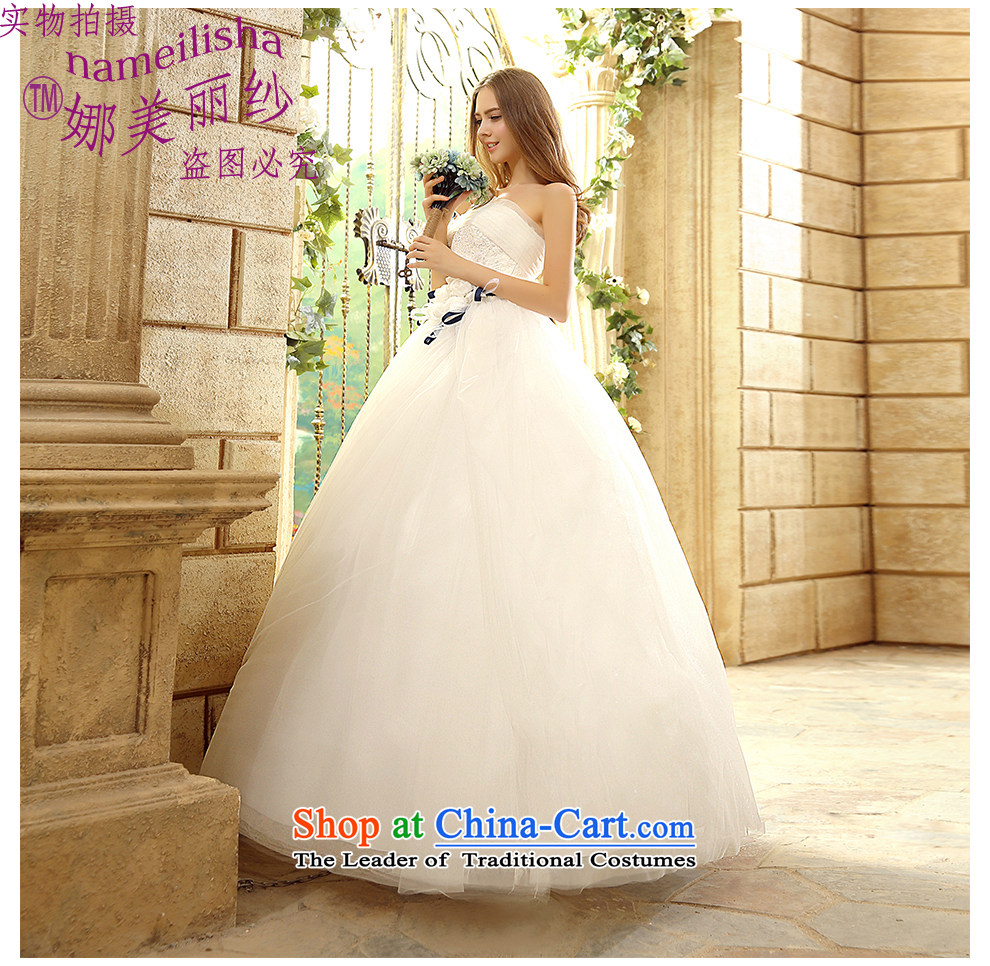 The beautiful yarn and chest to wedding lace Sau San tie marriages characteristics in the upper part of the fashionable lace Princess floor 2015 new direct photography white can customize pictures, prices, brand platters! The elections are supplied in the national character of distribution, so action, buy now enjoy more preferential! As soon as possible.