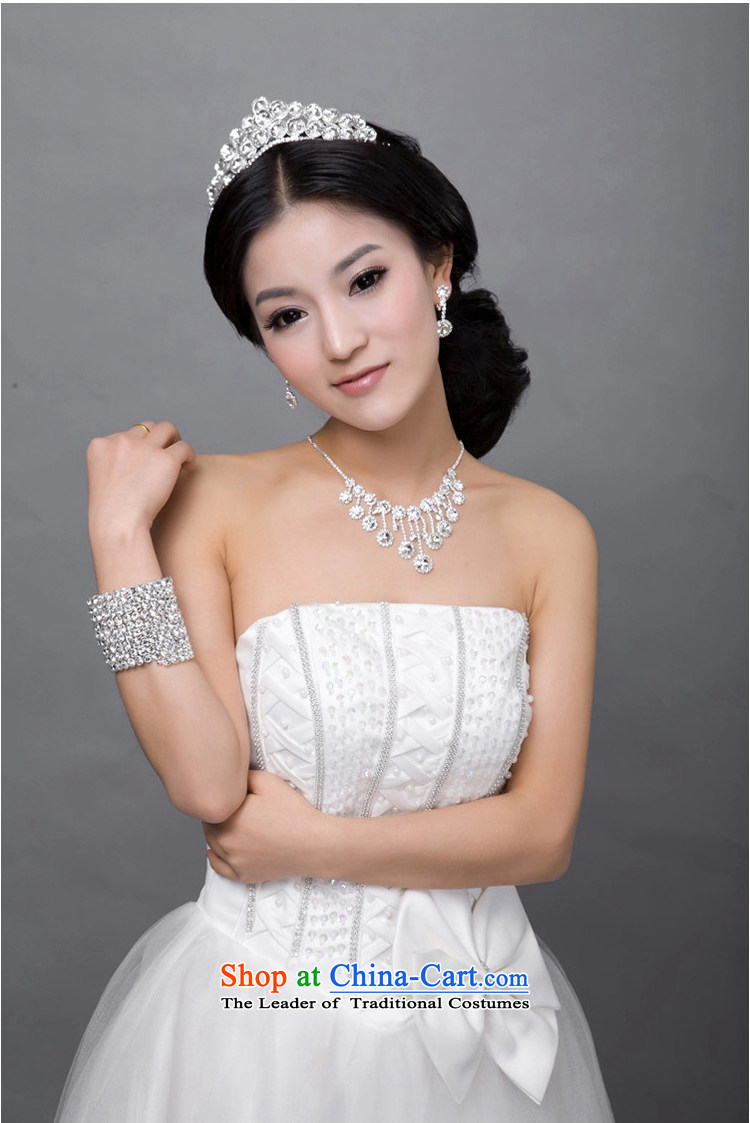  The new 2015 International Friendship jewelry bride crown necklace earrings three kit accessories accessories wedding pictures crown, prices, brand platters! The elections are supplied in the national character of distribution, so action, buy now enjoy more preferential! As soon as possible.
