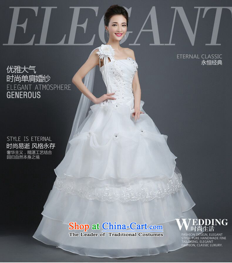 On the following new paragraph 2015 autumn and winter wedding dresses Korean fashion and then your shoulders to larger graphics thin tail align to the Sau San white do not returning size contact customer service picture, prices, brand platters! The elections are supplied in the national character of distribution, so action, buy now enjoy more preferential! As soon as possible.
