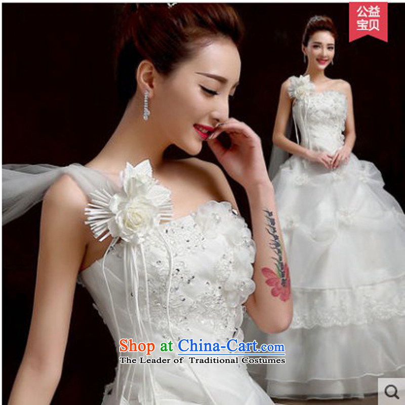 On the following new paragraph 2015 autumn and winter wedding dresses Korean fashion and then your shoulders to larger graphics thin tail align to the Sau San white do not return contact size customer services, and risk on shopping on the Internet has bee