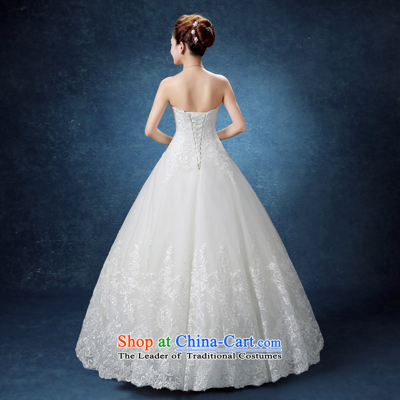 The knot true love of autumn and winter 2015 new stylish wedding dresses marriages video thin Korean shoulders alignment with chest lace white S picture, prices, brand platters! The elections are supplied in the national character of distribution, so action, buy now enjoy more preferential! As soon as possible.