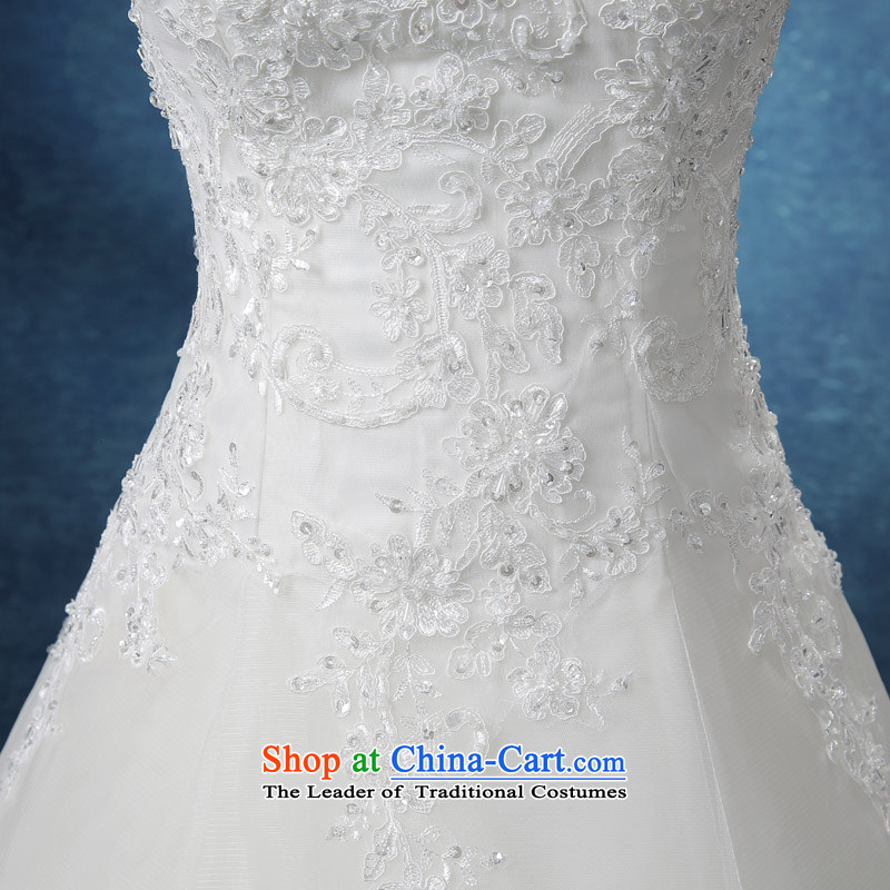 The knot true love of autumn and winter 2015 new stylish wedding dresses marriages video thin Korean shoulders alignment with chest lace white S Chengjia True Love , , , shopping on the Internet