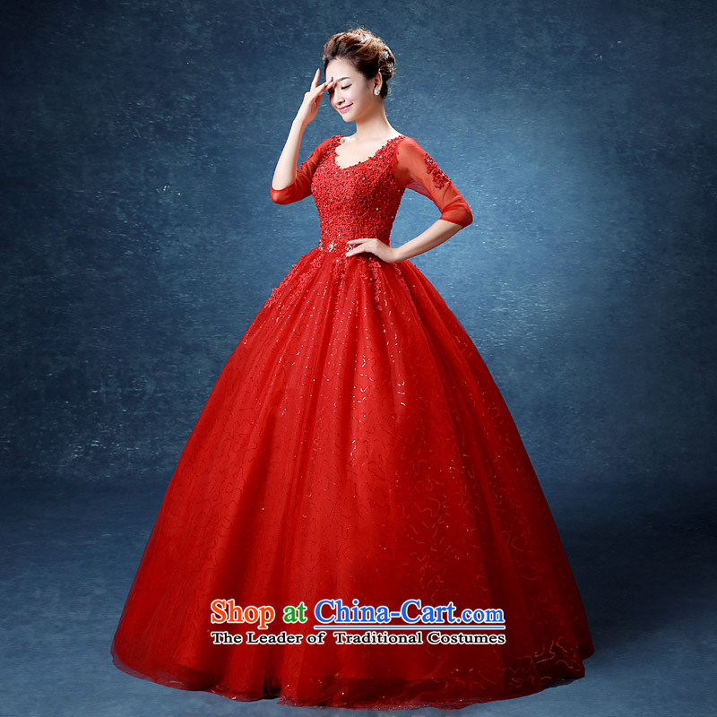 The knot true love shoulders video thin red word bride to align the shoulder in autumn and winter cuff pregnant women wedding dresses 2015 new summer RED M picture, prices, brand platters! The elections are supplied in the national character of distribution, so action, buy now enjoy more preferential! As soon as possible.