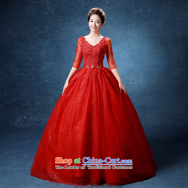The knot true love shoulders video thin red word bride to align the shoulder in autumn and winter cuff pregnant women wedding dresses 2015 new summer RED M picture, prices, brand platters! The elections are supplied in the national character of distribution, so action, buy now enjoy more preferential! As soon as possible.
